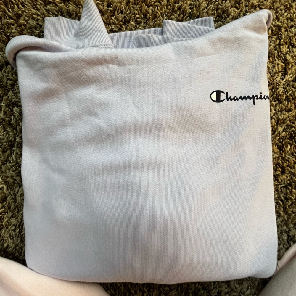 Champion Light Purple Hoodie